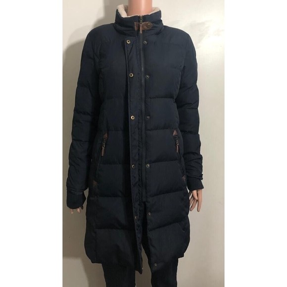 Lauren Ralph Lauren  Womens Black Full Zip Puffer Down Jacket  Sz S - Picture 1 of 12